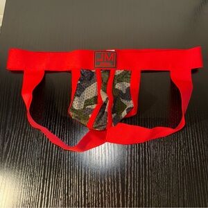 Jockmail Size XL Mesh Camo Pouch Jockstrap